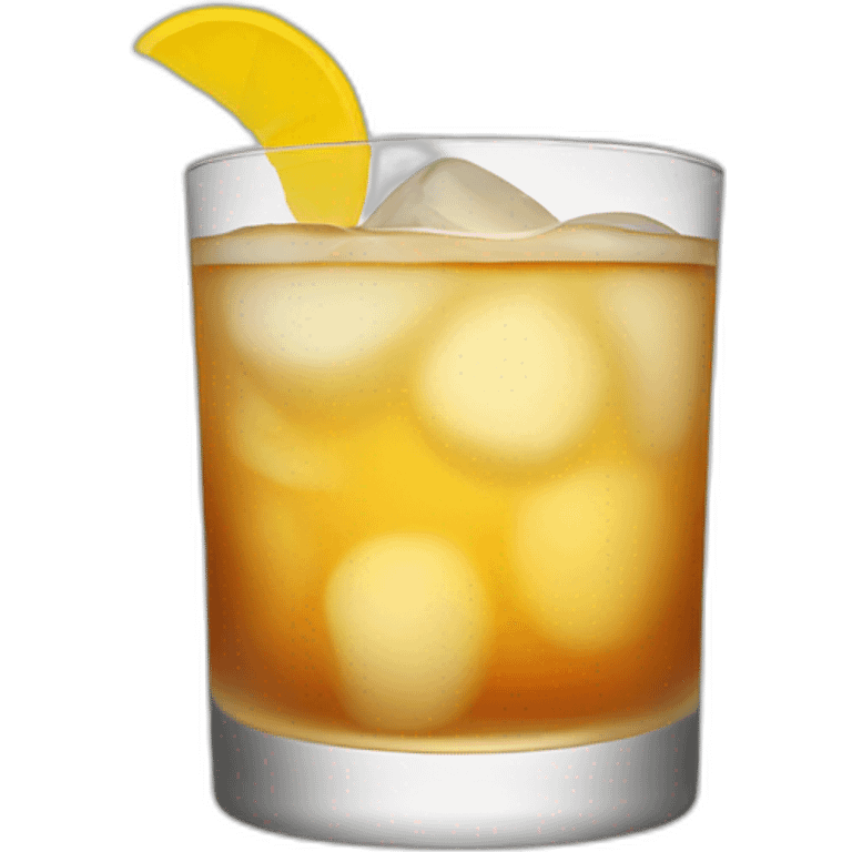 Whisky sour emoji