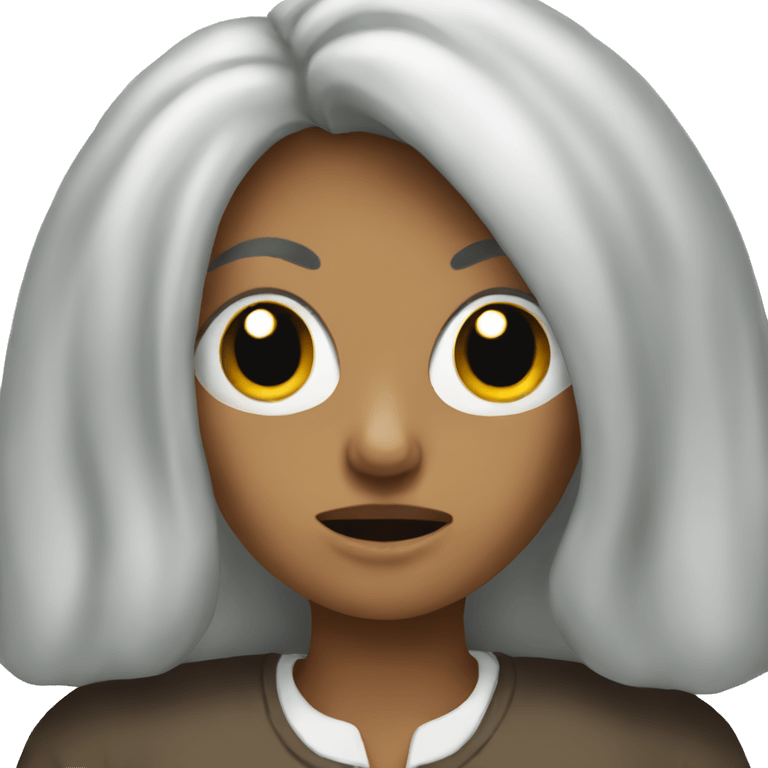 Scary women emoji