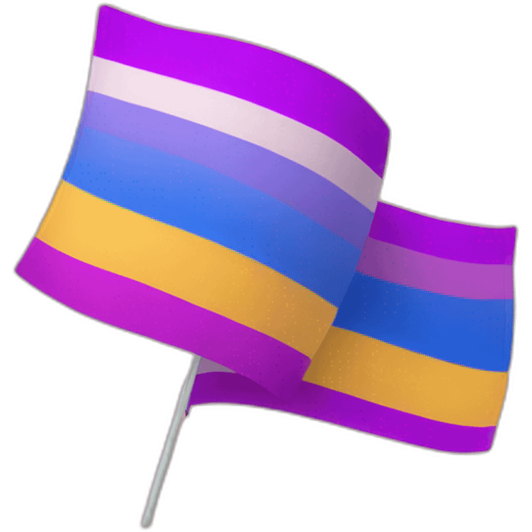 bi flag emoji