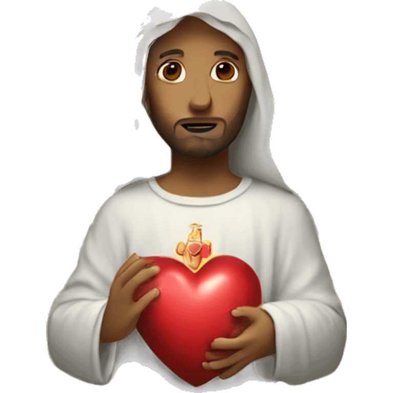 Christian Sacred Heart emoji