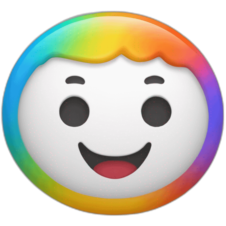 chat avec les couleurs d'un calao emoji