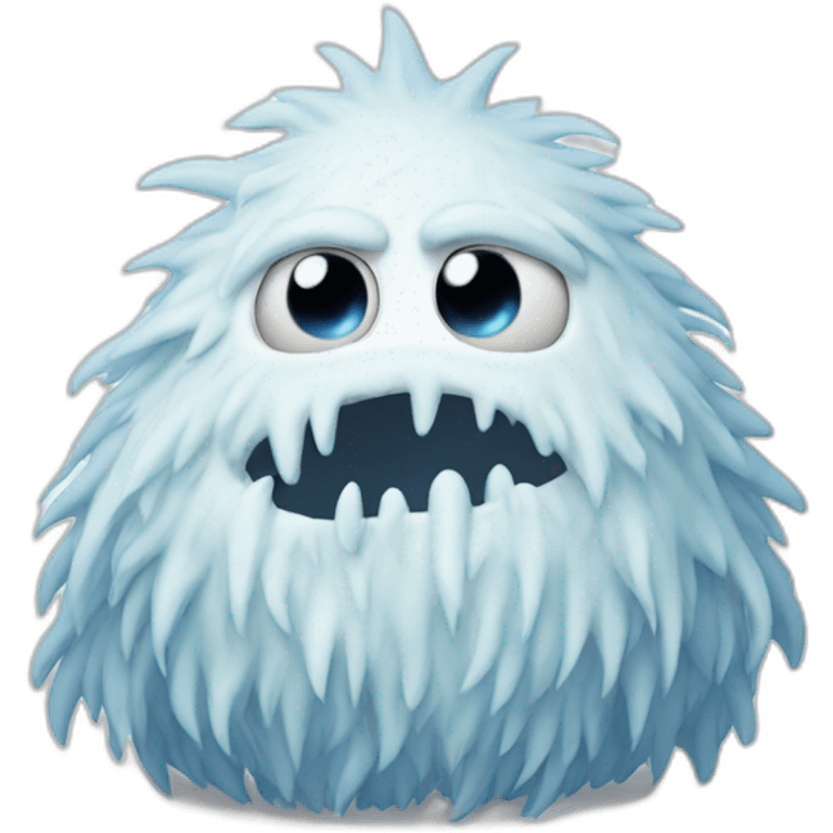 snow monster emoji