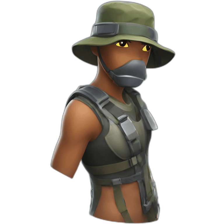 Fortnite mae chapter 4 season 4 with bucket hat on emoji