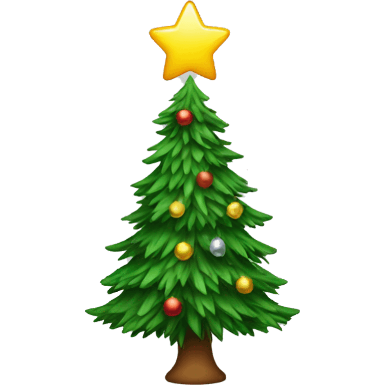 christmas tree on fir emoji