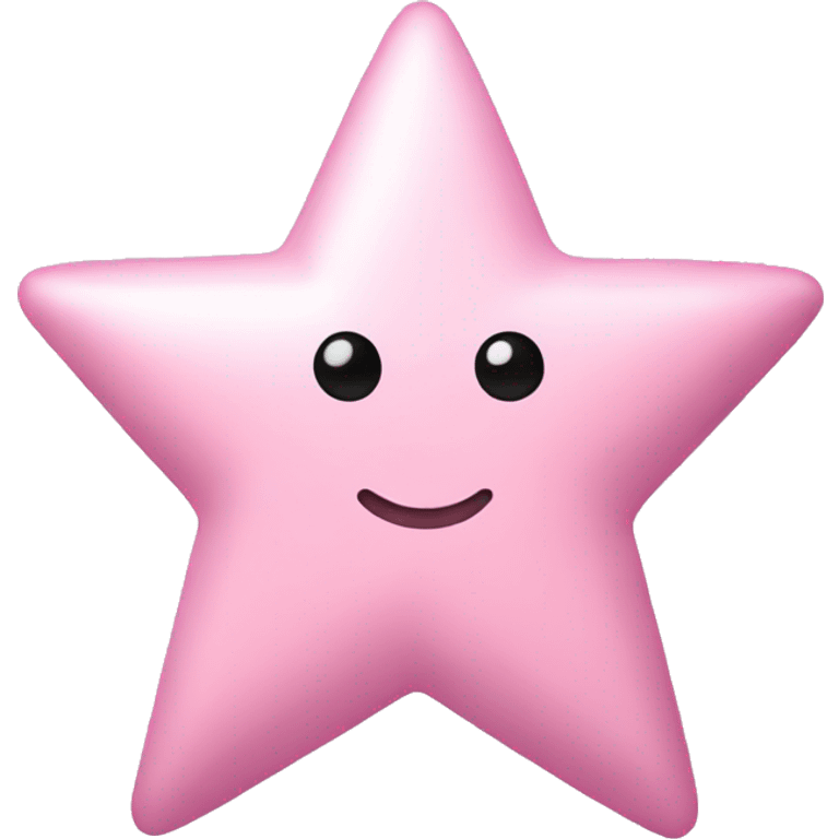 light pink star y2k emoji