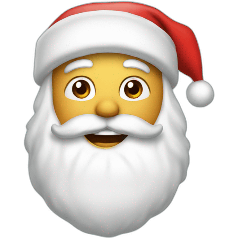 Santa say don't emoji