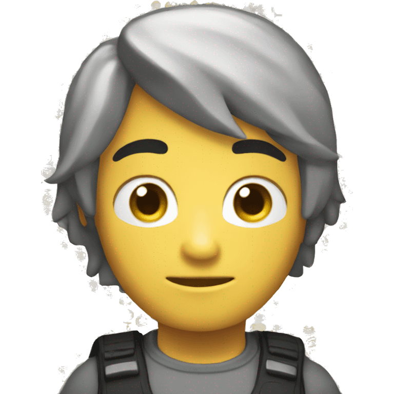 make a noob gamer emoji emoji