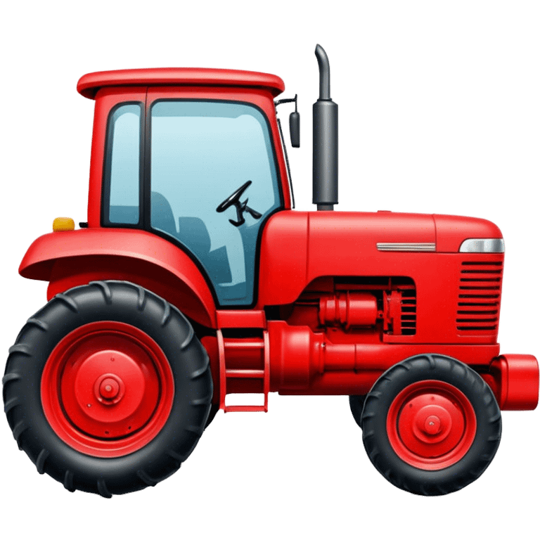 Case red tractor emoji