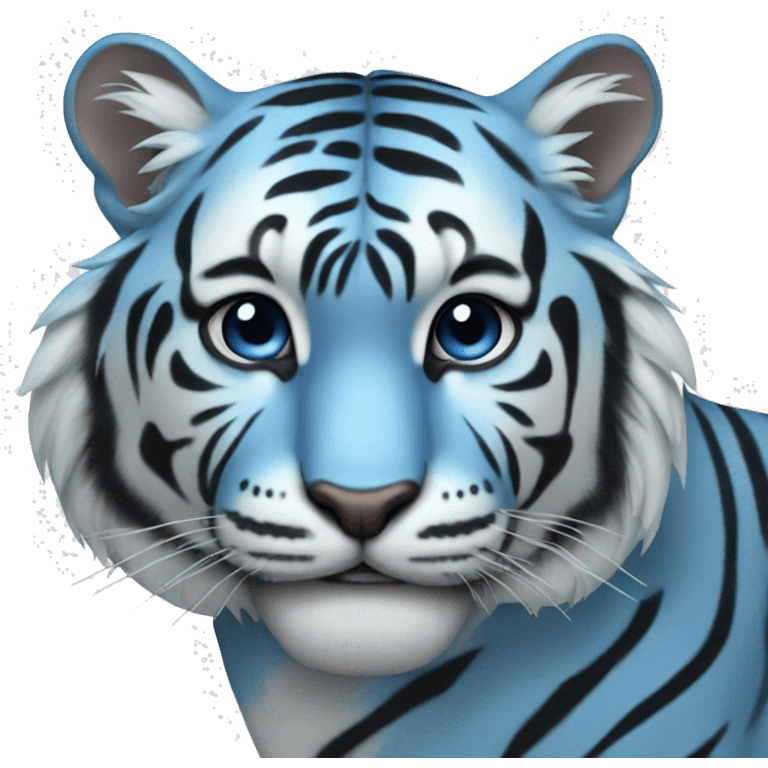 Blue Tiger emoji