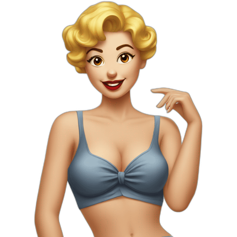 Pin-up emoji