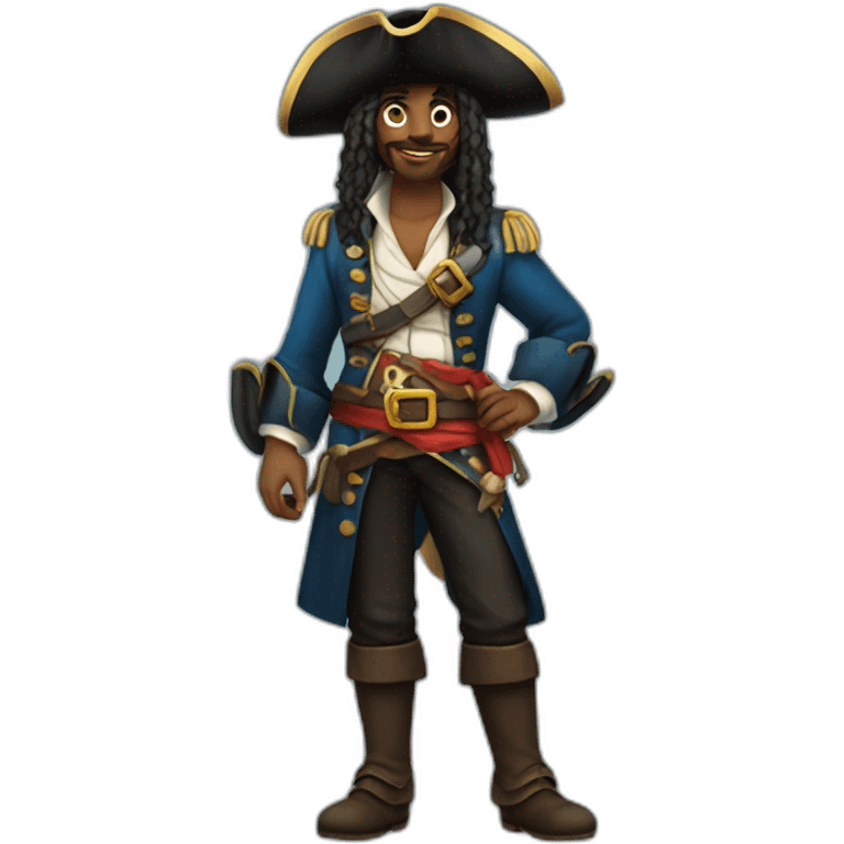 caraibe pirate fullbody emoji