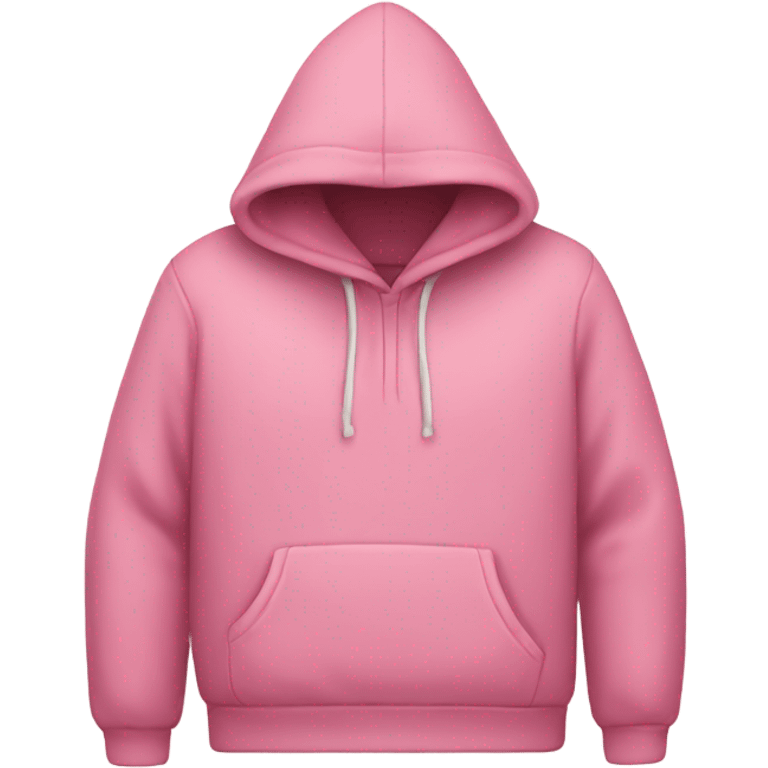 Pink hoddie emoji