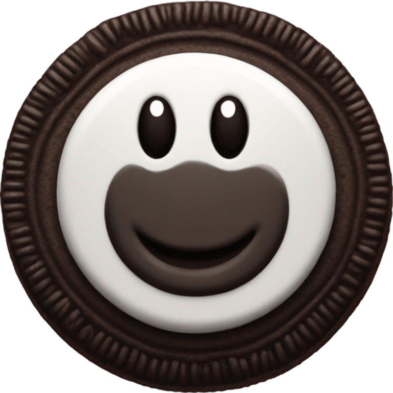 oreo cookie emoji