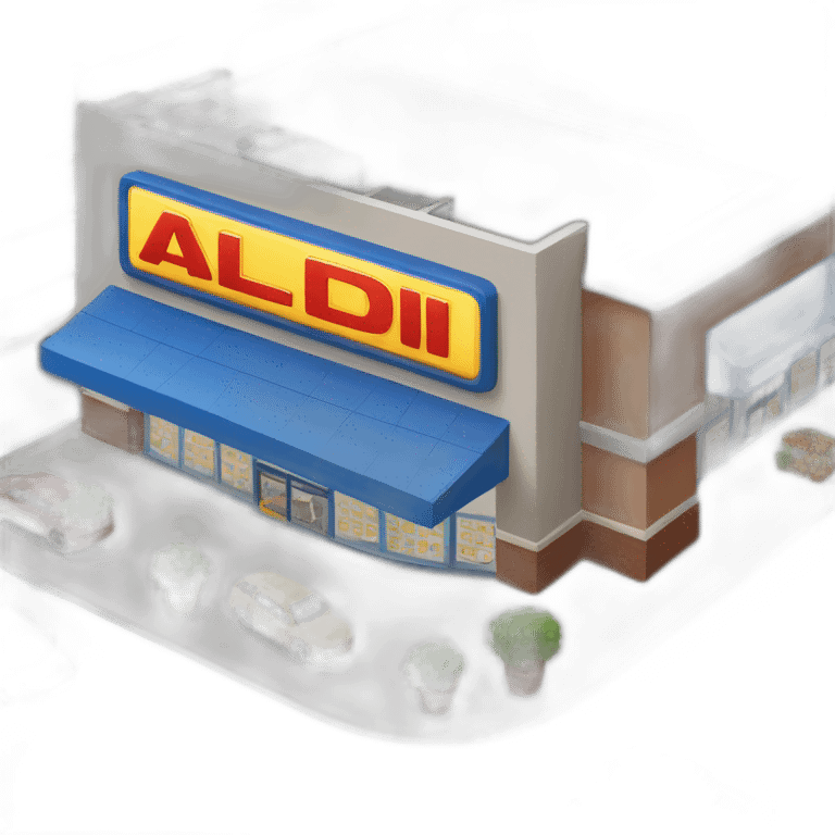 "Aldi" store emoji