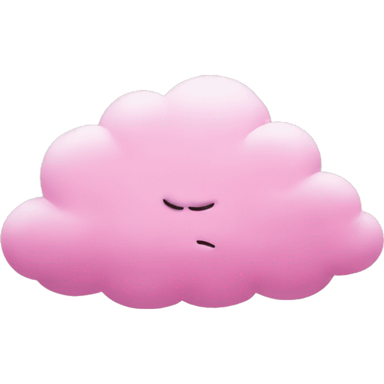 pink cloud emoji