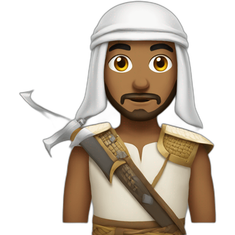 Arab warrior emoji