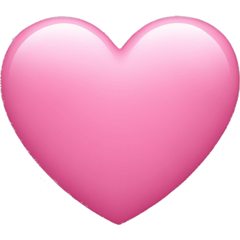 Pink heart  emoji