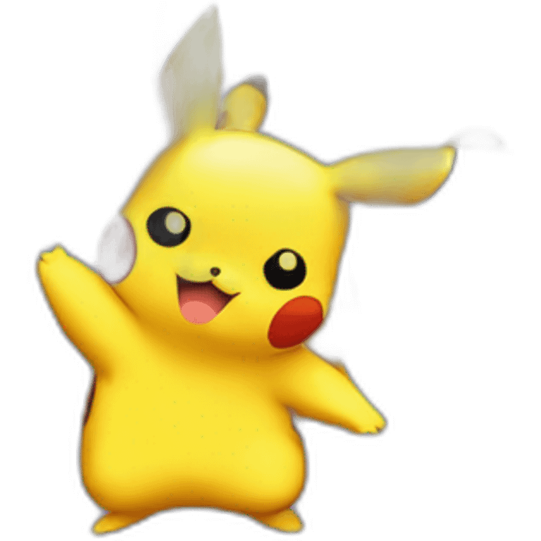 Pikachu mignon emoji