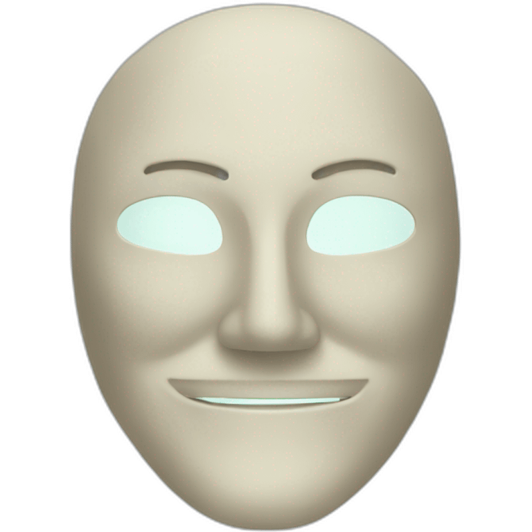 Anonymous mask emoji