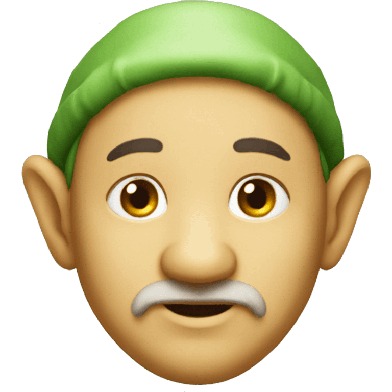 A fat lutin  emoji