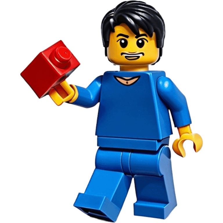 satoru gojo en lego emoji