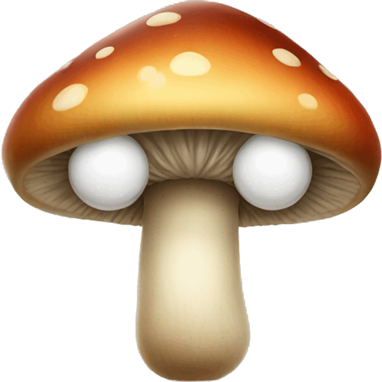 Mushroom with eye emoji