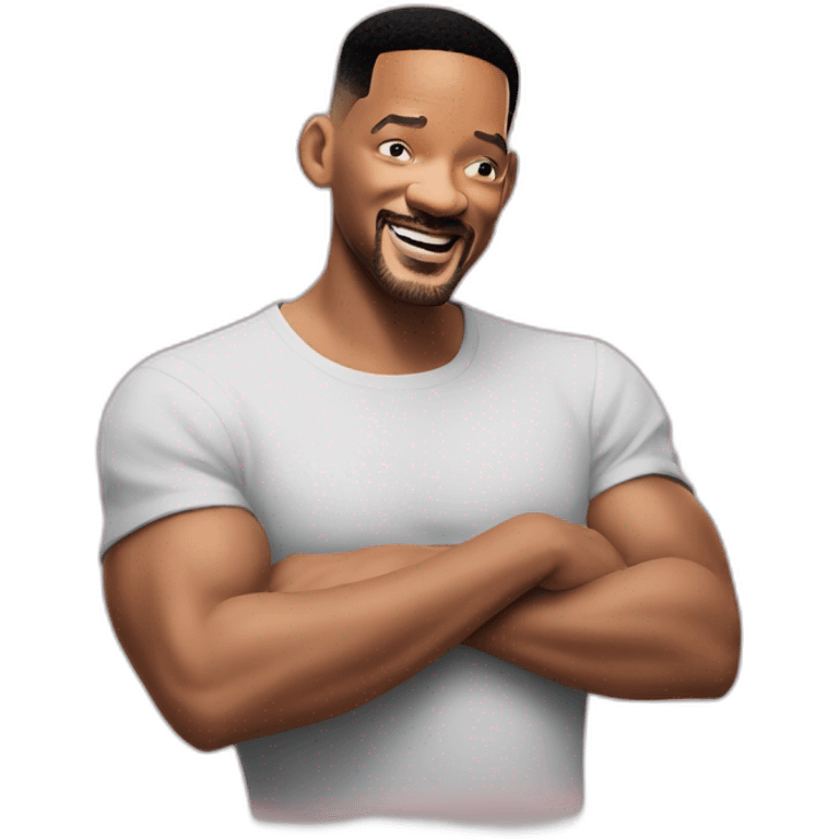 Will smith faisant cette expression :😏 emoji