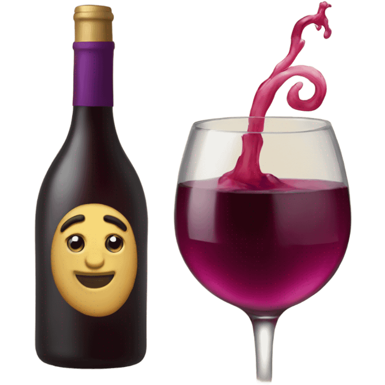 Magic wine emoji