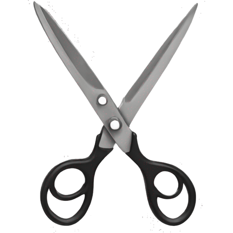 two scissor facing eachother emoji