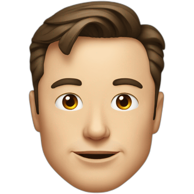 elon musk face  emoji