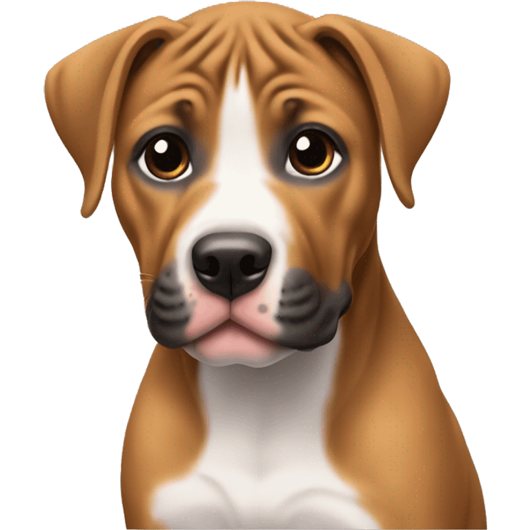 Ridgeback pitbull puppy emoji