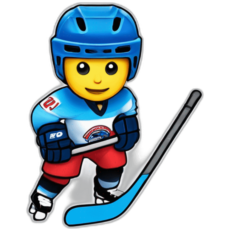 Le logo du club de hockey sur glace de Cergy Pontoise emoji