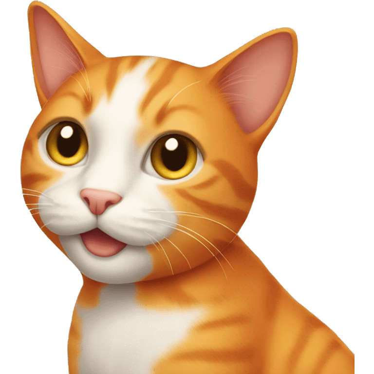 orange cat emoji