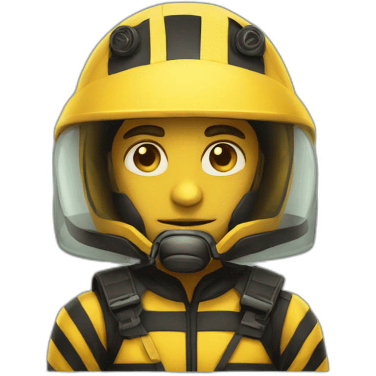 A bee Guard  emoji