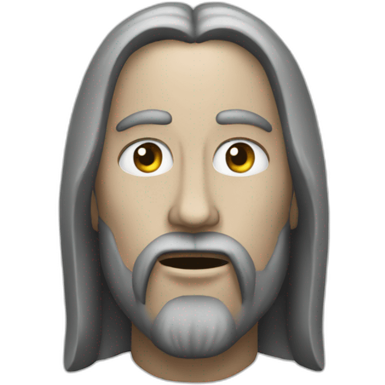 jésus-metal-head emoji