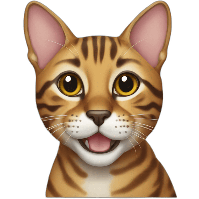 Bengal cat emoji