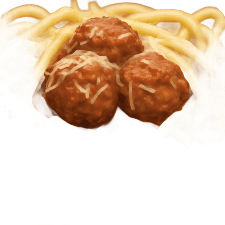 spaghetti with meatballs emoji