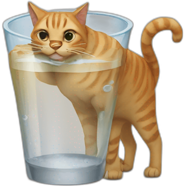 thirsty cat emoji