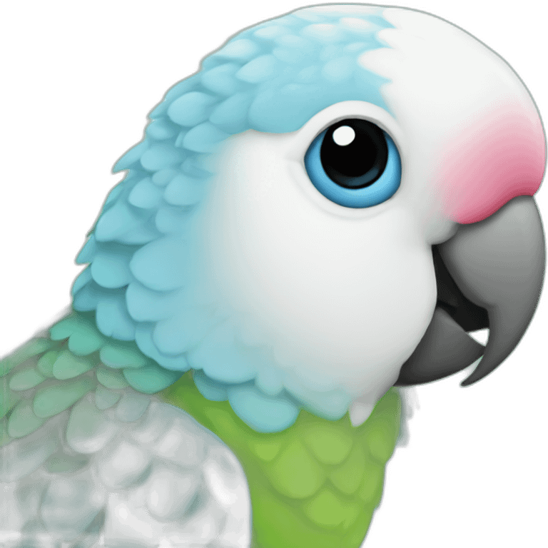 love parakeet emoji