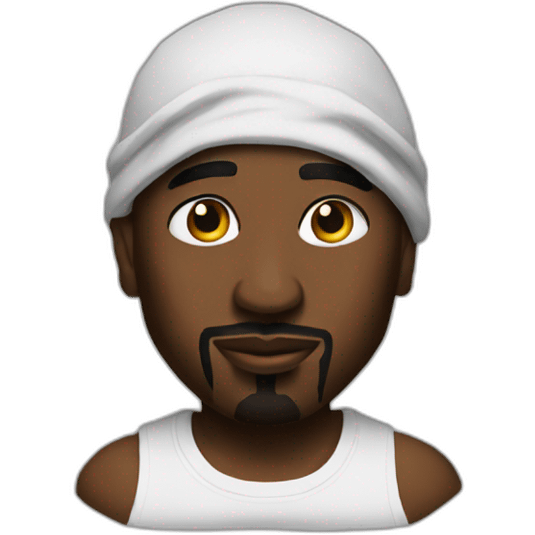 Tupac emoji