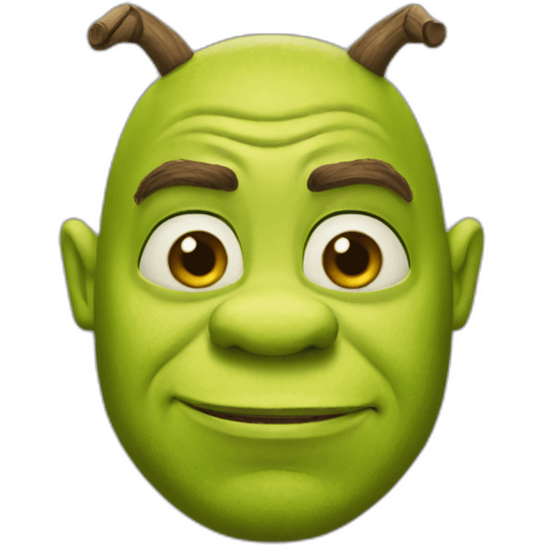 Head shrek emoji