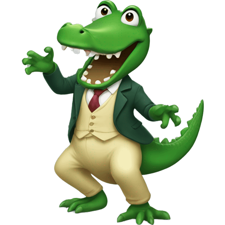 dancing aligator emoji