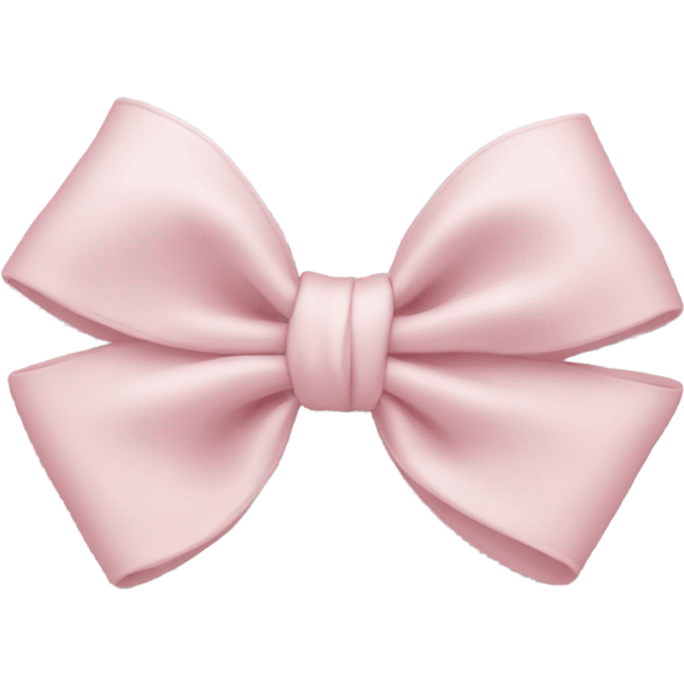 Baby pink bow emoji