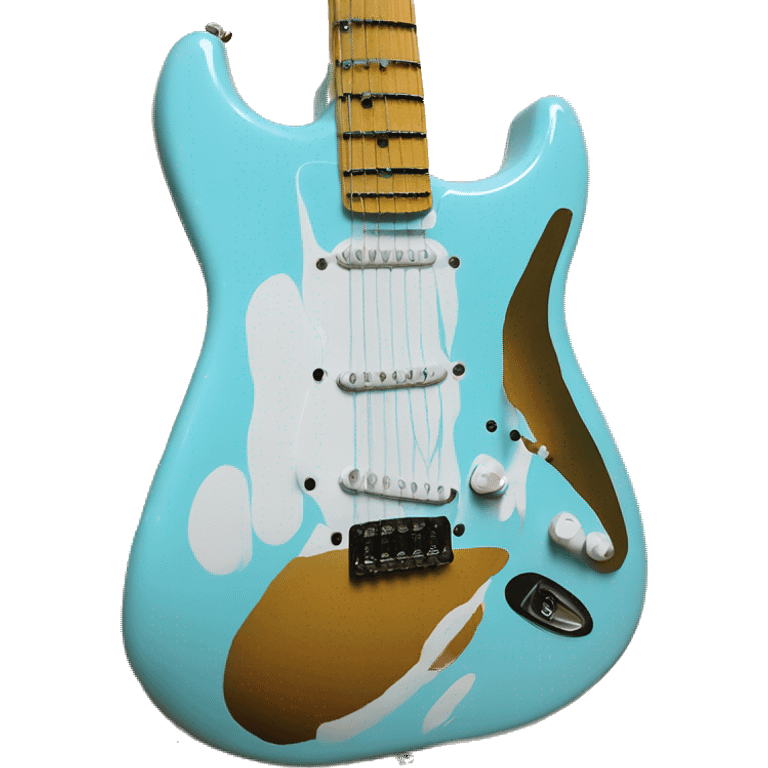 Daphne blue fender strat emoji