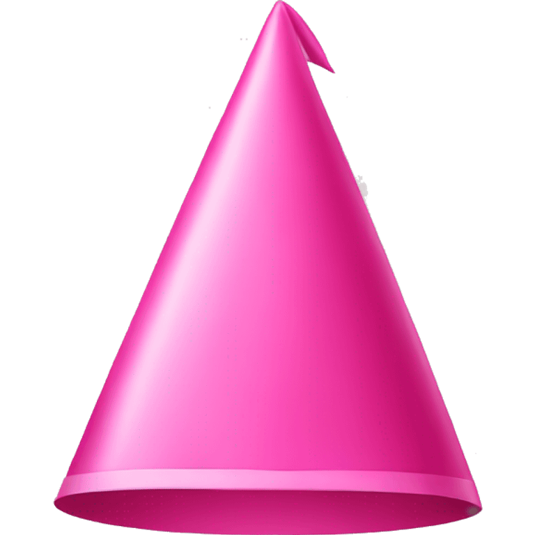 A pink pretty birthday hat emoji