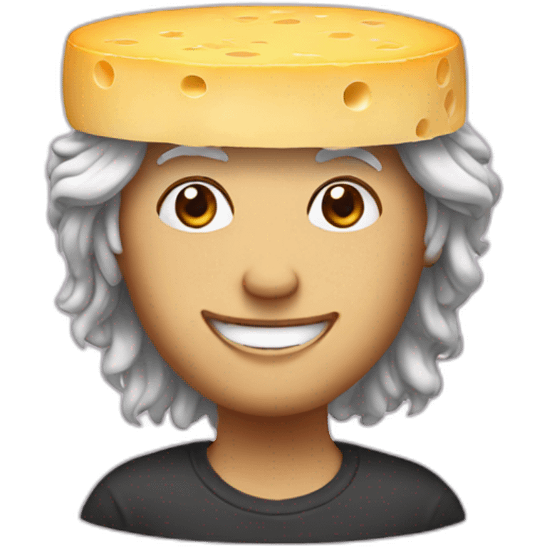 cheese with wigs emoji