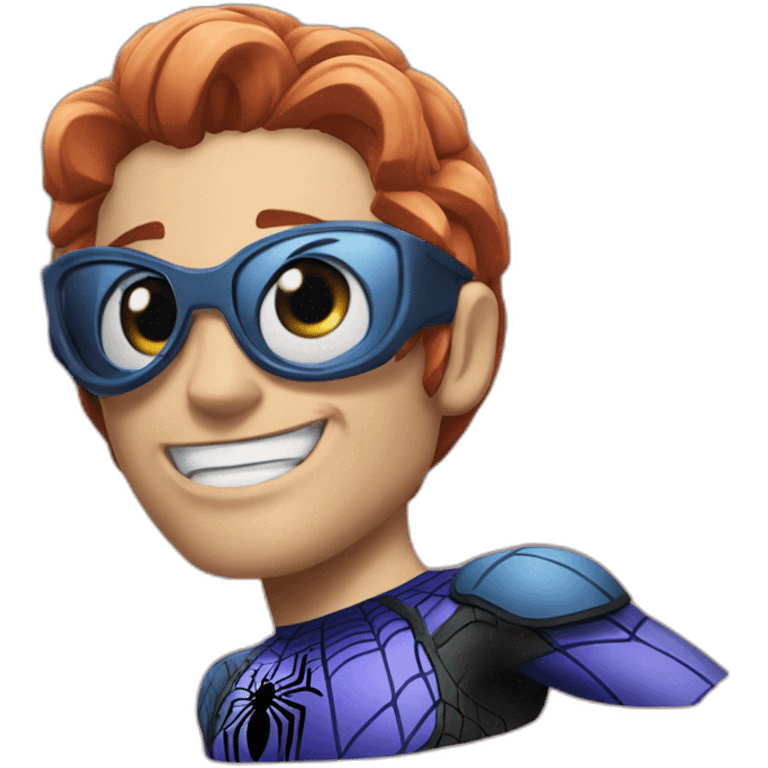 cross-over nami spider-man emoji