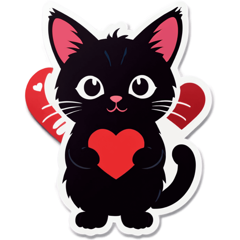 cat with heart  emoji