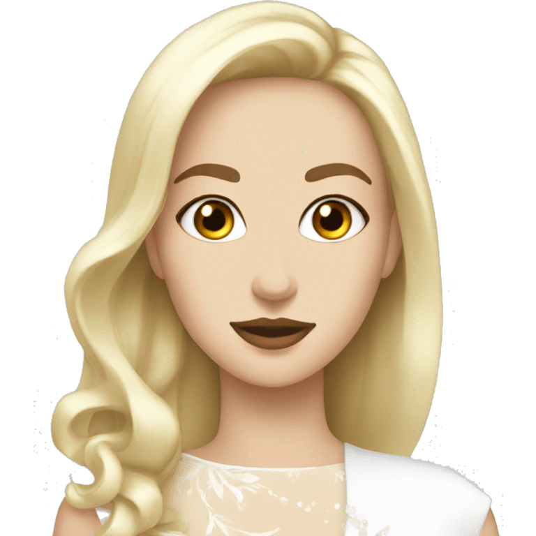 white and girl things elegant Glamour emoji