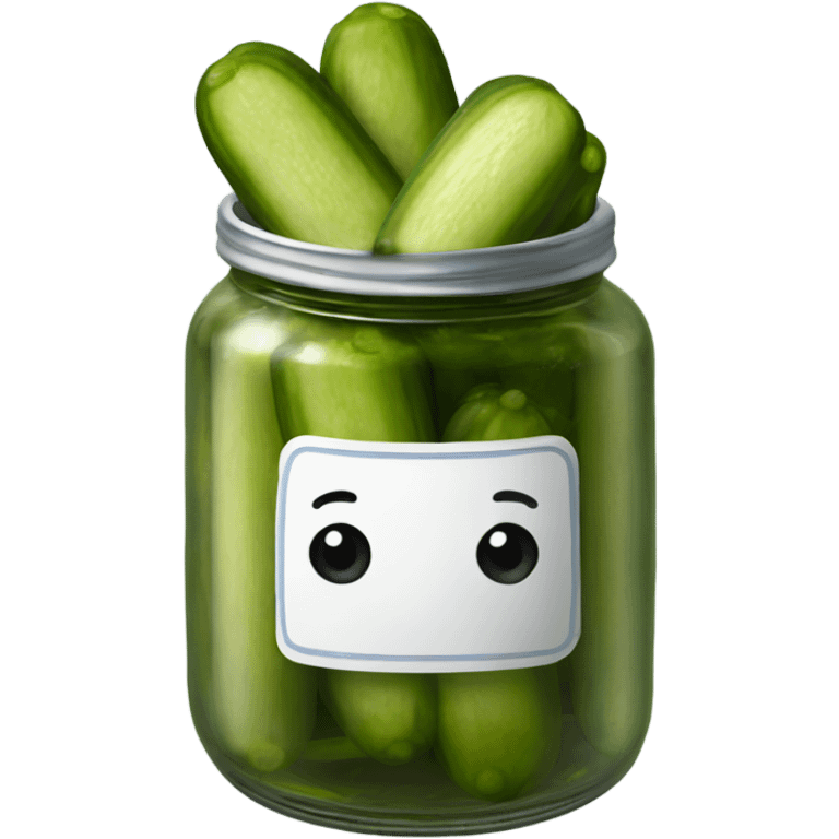 pickles jar emoji